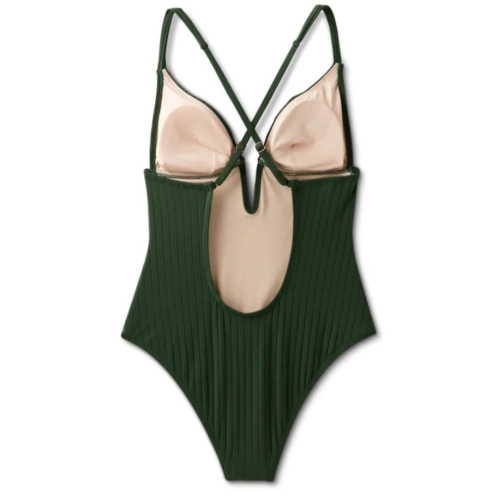 💚 Shade & Shore Ribbed One Piece size XL
